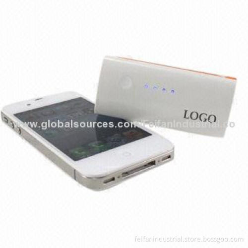 2500mAh power bank with built-in micro USB cable
